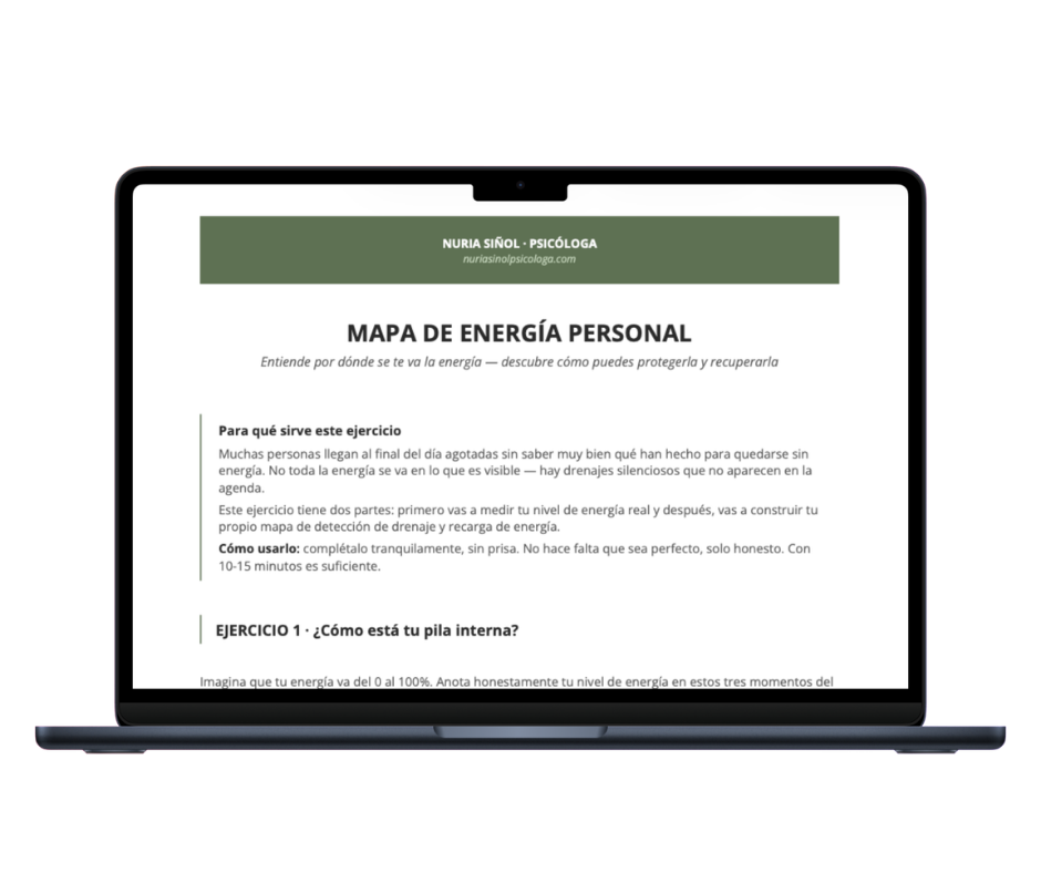 mapa de energia personal
