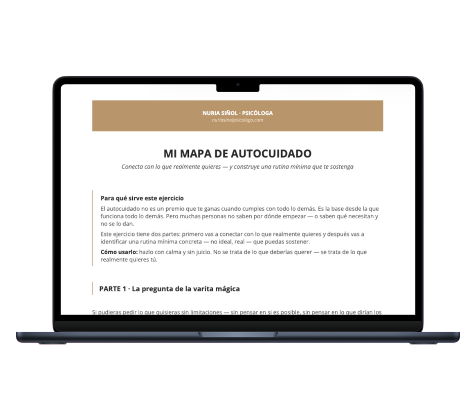 mi mapa de autocuidado